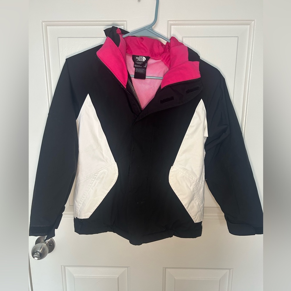 The North Face Black and Pink Jacket
